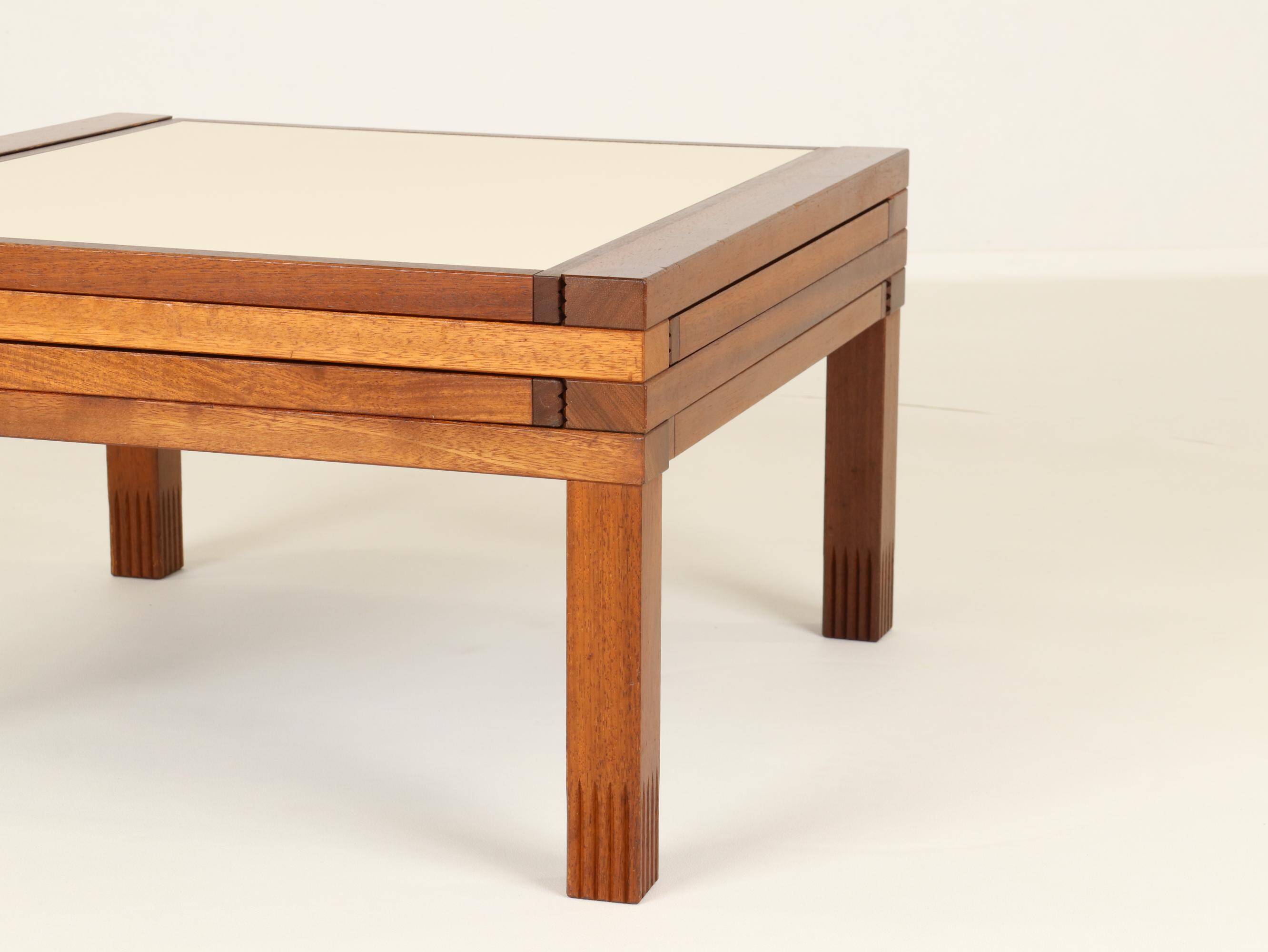 Coffee table model PAR 4 by Bernard Vuarnesson, Italy, 1970s