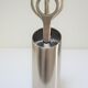 Stainless steel office set by Lerche Germany design 70s