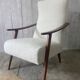Restored vintage armchair