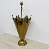 Mid-century design brass umbrella stand , 1970’s