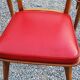 Set of 6 vintage Scandinavian style chairs from the 50s
