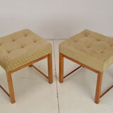Pair of mid-century footstools 1960's