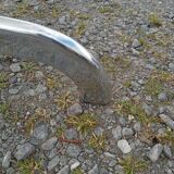 Vintage chrome and glass table