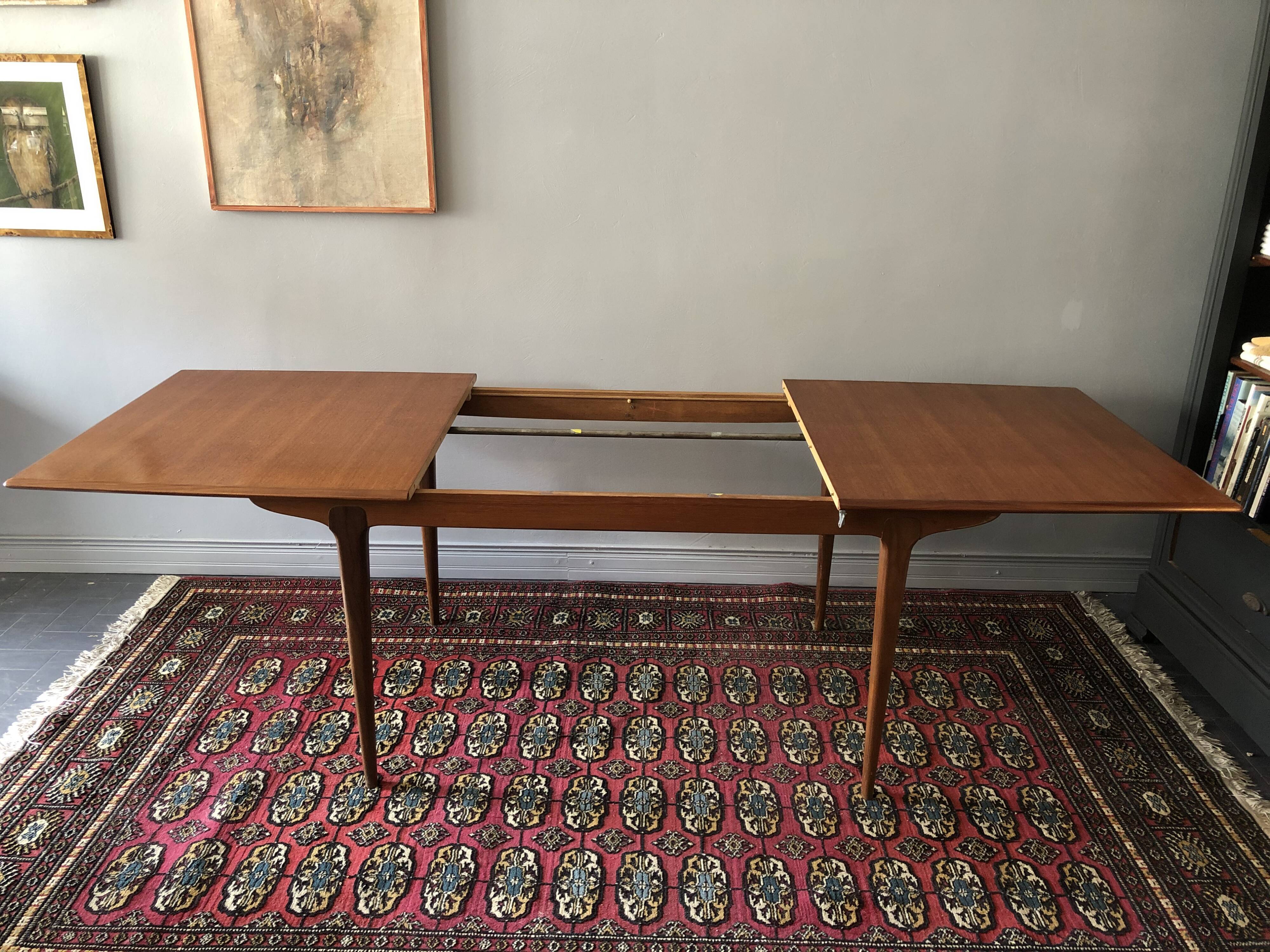Scandinavian extension table 160/90 or 240/90 cm