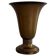 Art Deco conical table lamp in brass by Mazda, 1940s, France