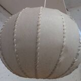 Lustre en toile années 70