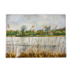 Oil on vintage cardboard