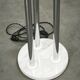 1970s Italian Murano Glass, Chrome and Marble Three-Light Floor Lamp