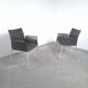 2 chaises à accoudoir Zanotta modèle Lia design de Roberto Barbieri