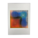 1970s Victor Vasarely Limited numbered Edition Lithograph.