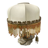 Lampe charleston art déco bronze et laiton