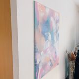 Canvas of modern abstract art, "Take on Me"
