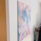 Canvas of modern abstract art, "Take on Me"