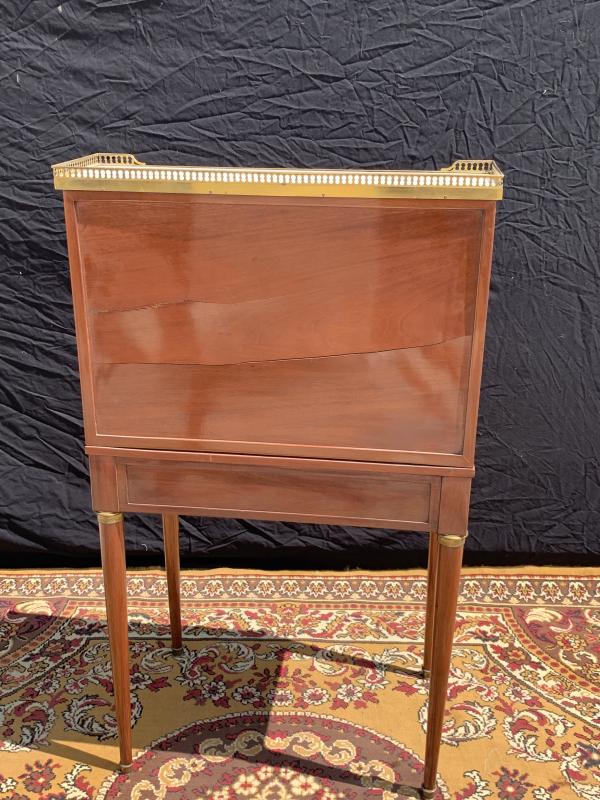 Happiness of the day in Louis XVI-era mahogany