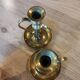 Brass candlesticks