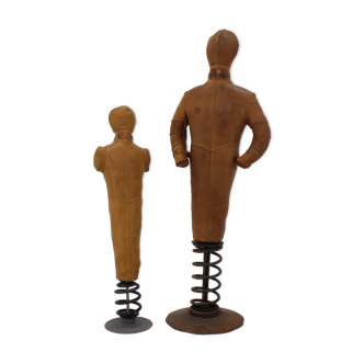 Set of two boxing dummies