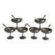 Stainless steel footed bowls Jean Couzon