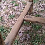 Old farmhouse table 2 drawers