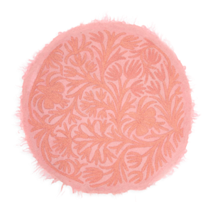tapis namda rose diamètre