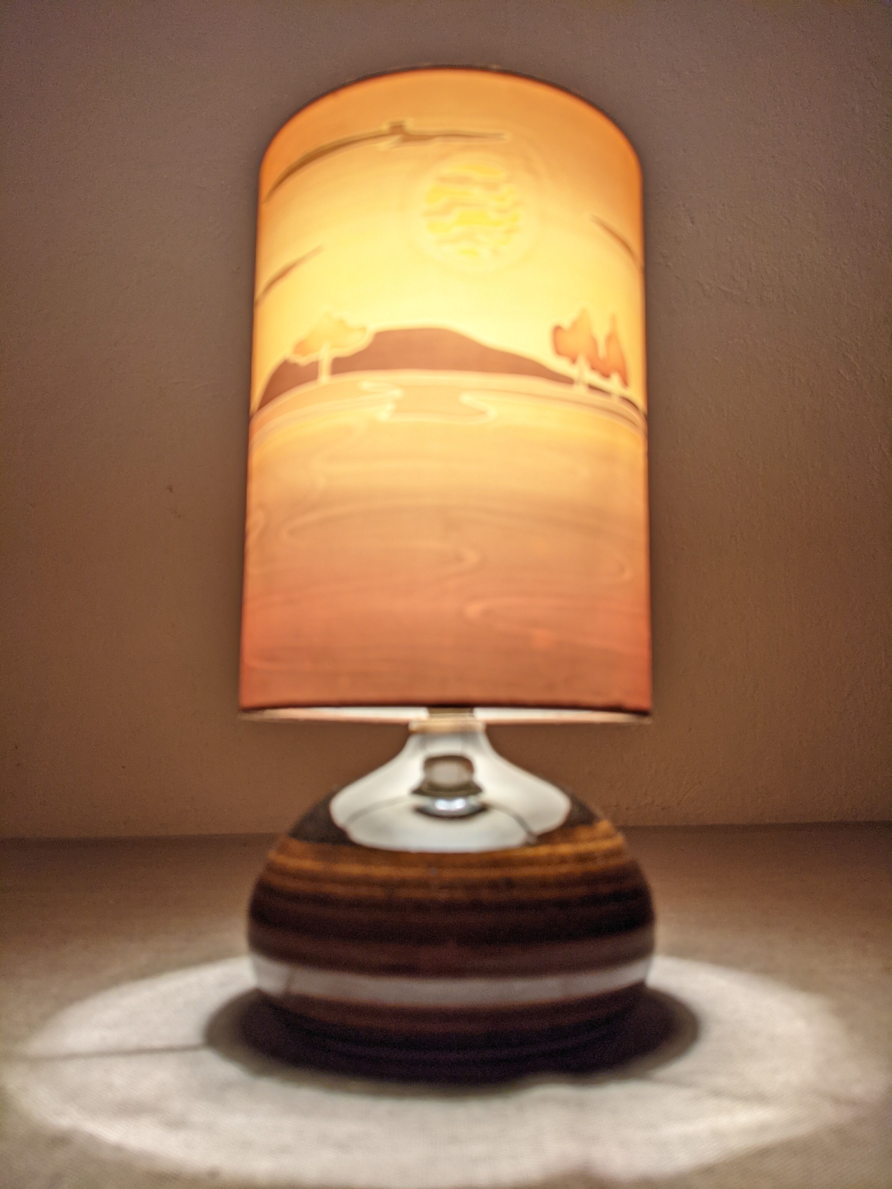 Vintage bedside lamp