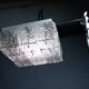 Large Vintage J.T. Kalmar Glass Flush Mount - 1960s Austrian Ceiling Light