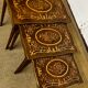 Nesting tables in Louis XVI style marquetry