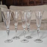 Crystal Champagne Flutes