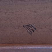 Teak metamorphic coffee tables and tray Johnannes Andesen for Trioh, 1960s