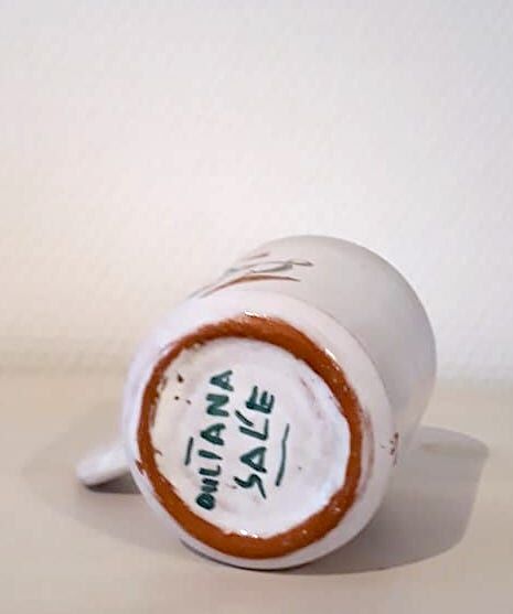 Moroccan portery tea service