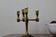 Vintage Candelabra with Four Arms in Swedish Brass from Gusum