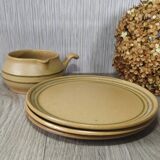 Set plates and tray Sarreguemines