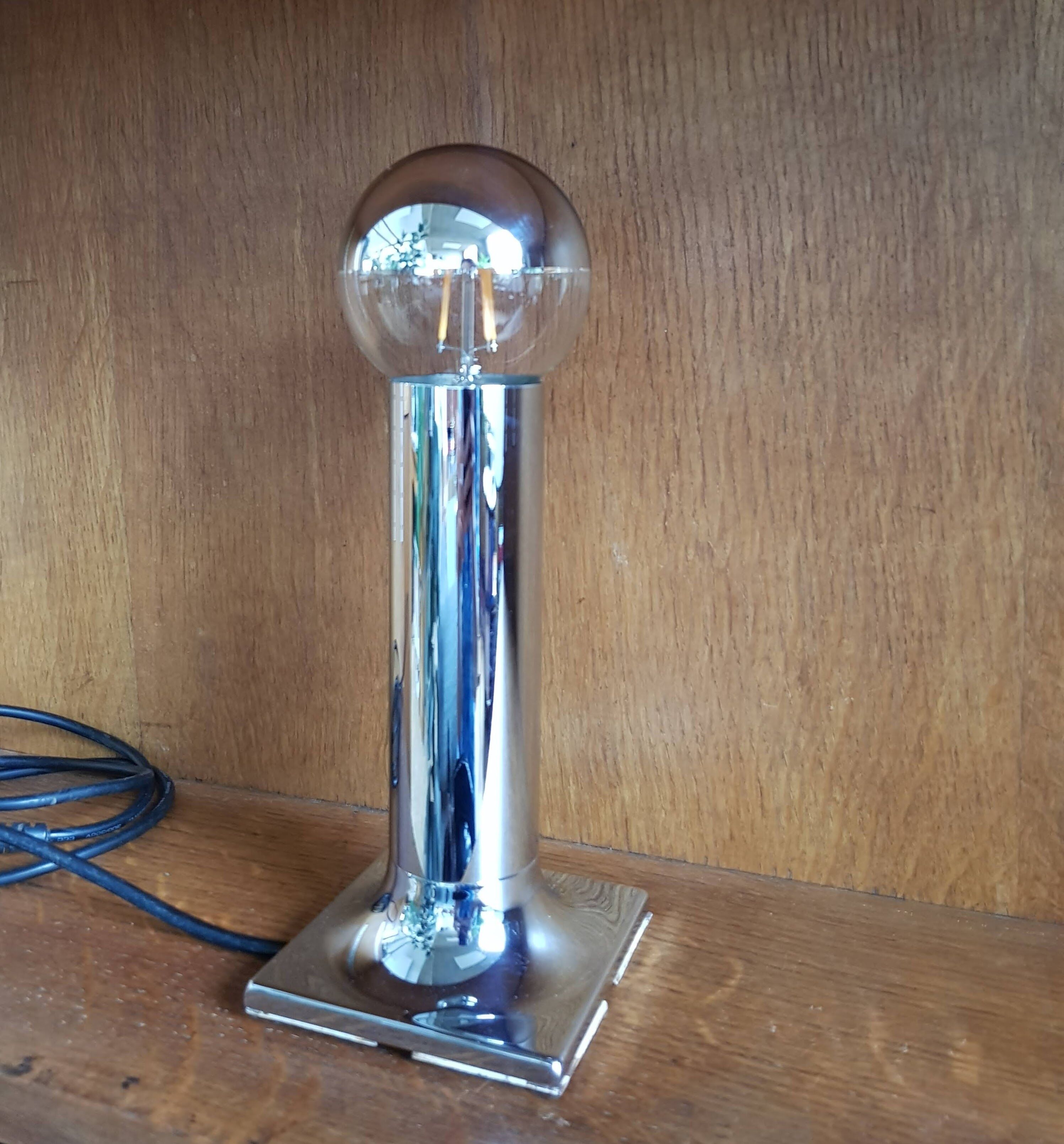 Vintage Tubular Light by Motoko Ishii for Staff, 1970s