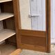 Parisian glazed wardrobe 1930 raw wood