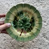 Sarreguemines barbotine dessert plate