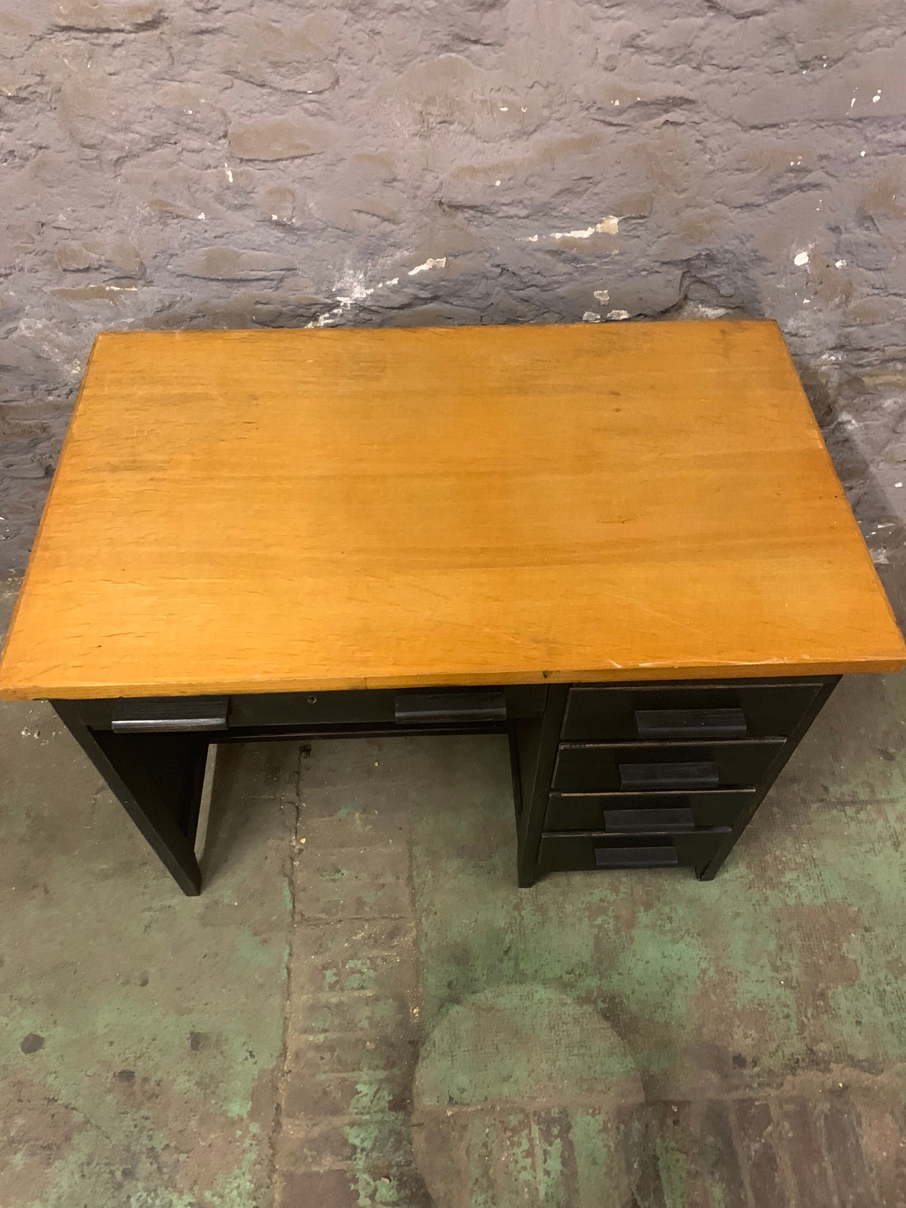 Old desk oak 1950