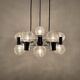 Chromed 1970s Sputnik Chandelier by Doria