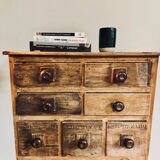 Apothecary cabinet with 20 drawers