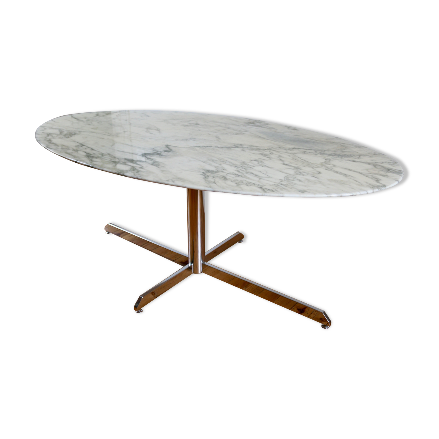 Marble dining table for Roche Bobois
