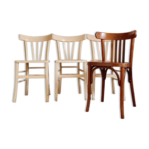 lot de 4 chaises bistrot