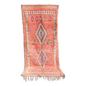 Boujad. vintage moroccan rug, 179 x 403 cm