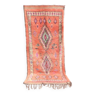 Boujad. tapis marocain vintage, 179 x 403 cm