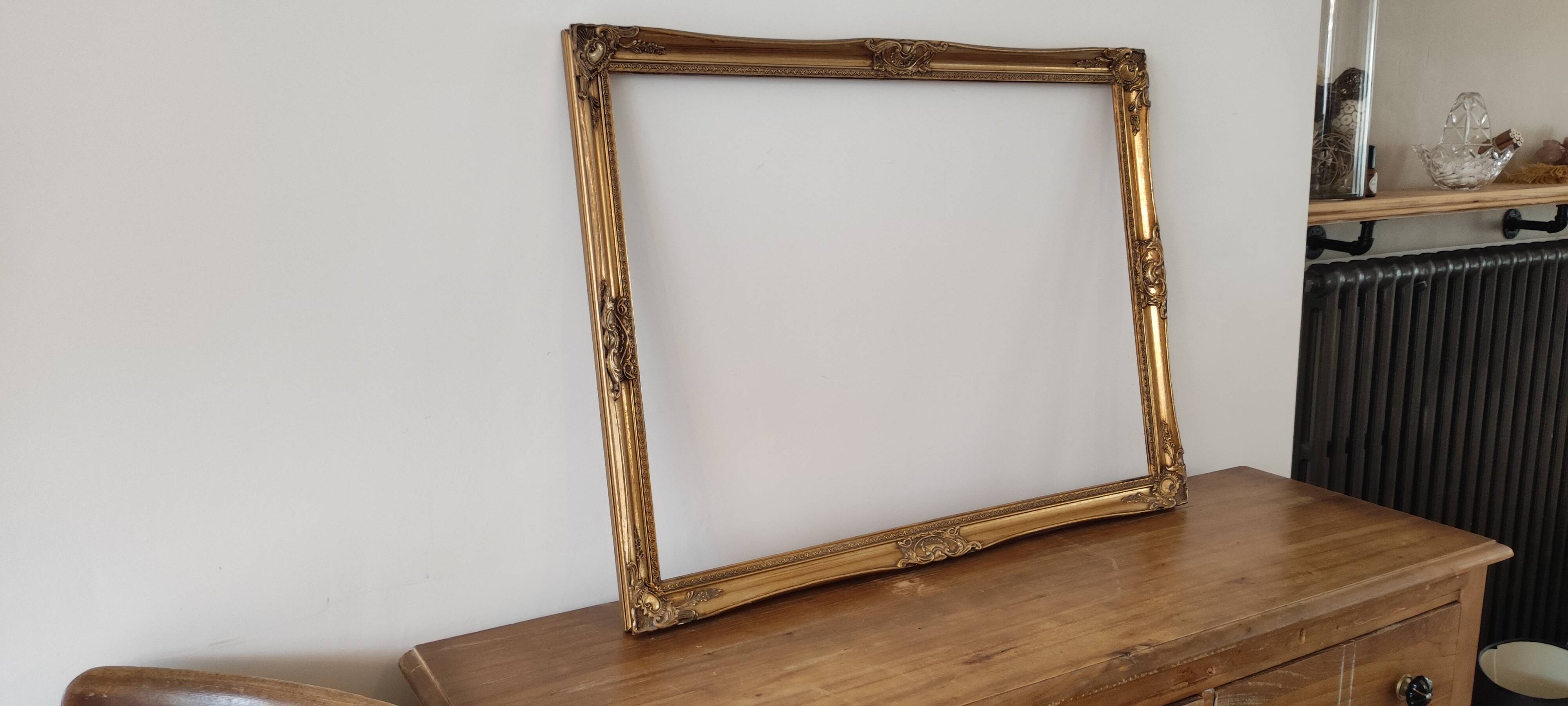 Gilded wooden frame