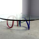 Murano glass coffee table by Maurice Barilone, 1980s