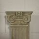 Pair of Renaissance pilasters in Serena stone, Italy, 16th century