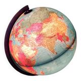 Globe world map