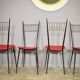 Set of 6 chairs, 1950s