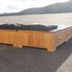Vintage rattan bed