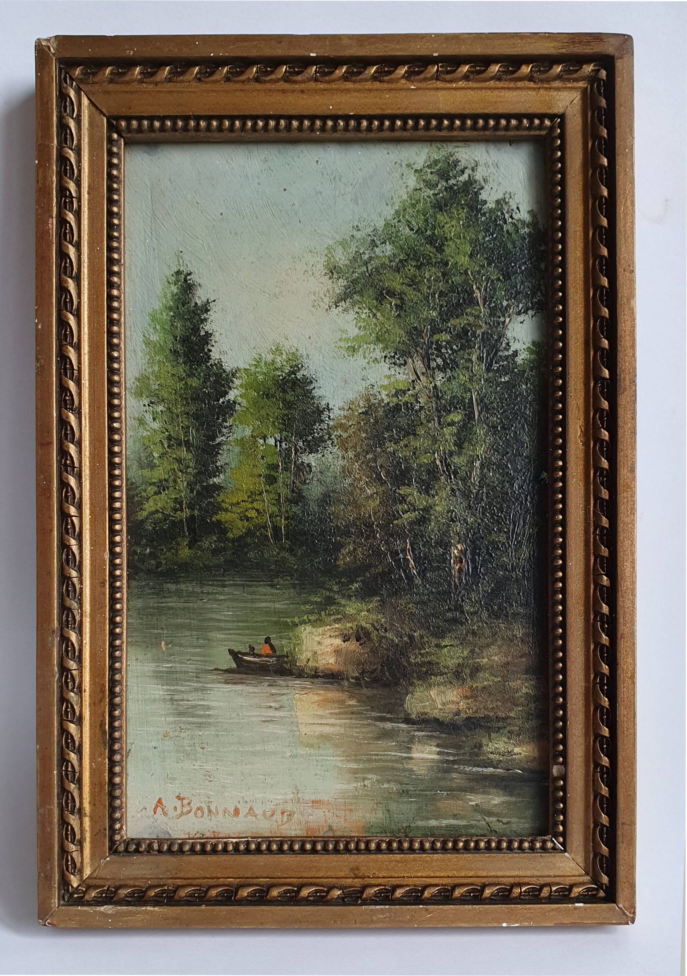 Oil painting by Alain Bonnaud