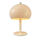 Lampe de table champignon vintage blanche Dijkstra style spatial