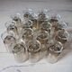 17 vintage stemmed glasses in smoked glass